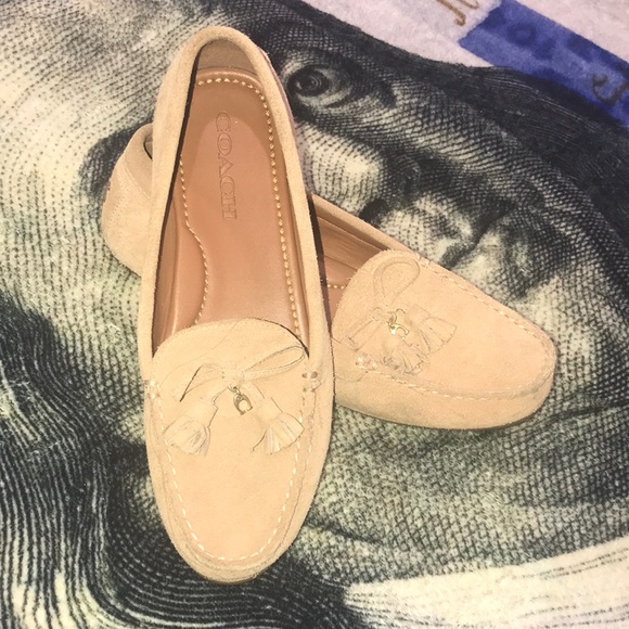 Coach Shoes - Coach suede loafers. Size 8.